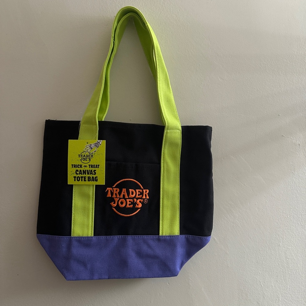 Trader Joe’s Trick or Treat canvas tote bag
